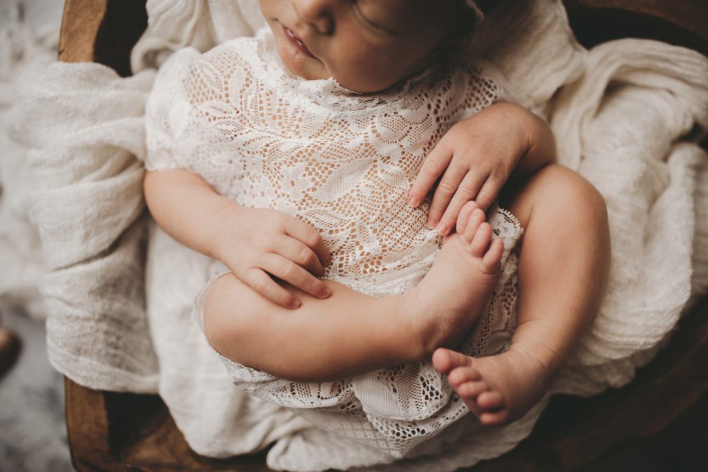 Newborn photography lace outfit