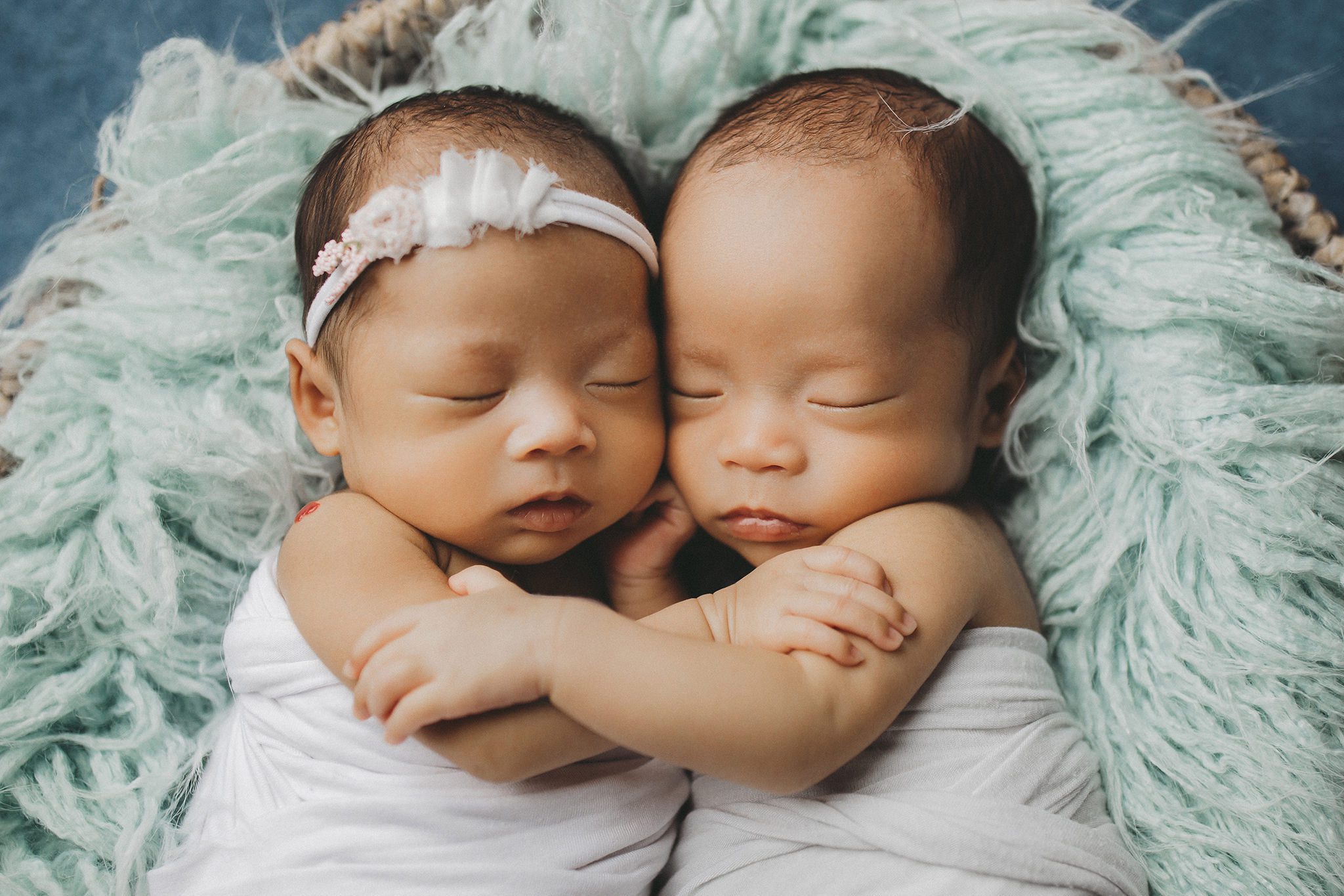 Newborn Twins Photography Kansas City