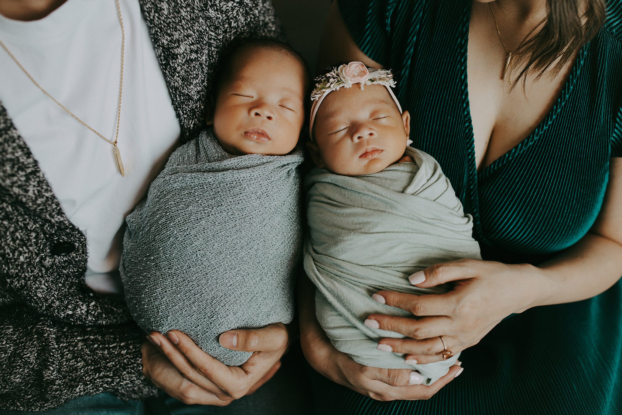 Newborn Twins Photos